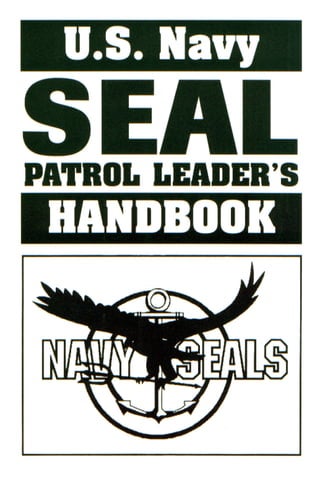 (Ebook   pdf) - military - us navy seal patrol leaders handbook