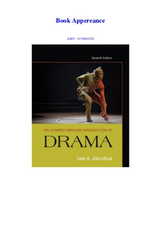 Introduction To Drama Pdf
