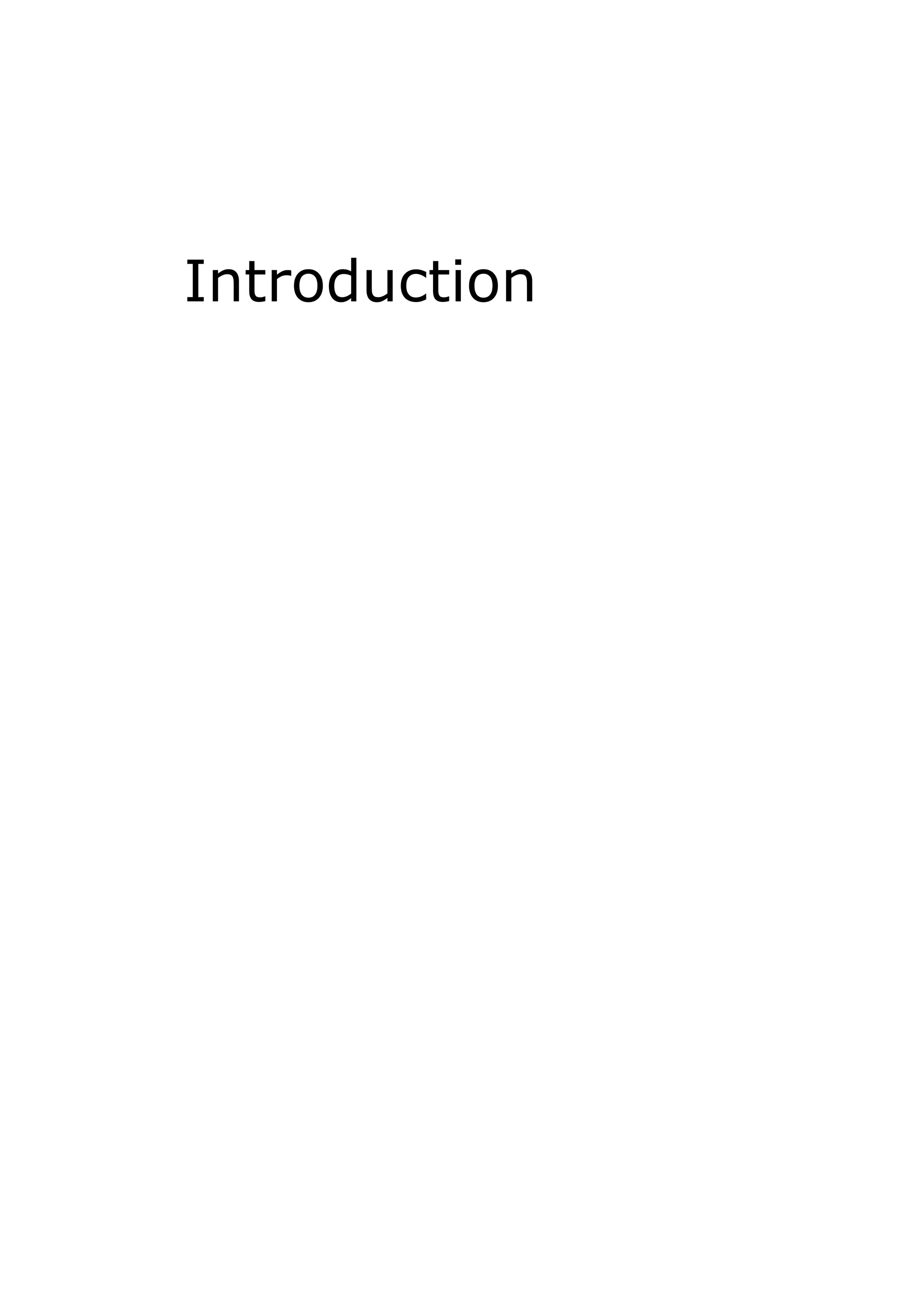 Introduction

 