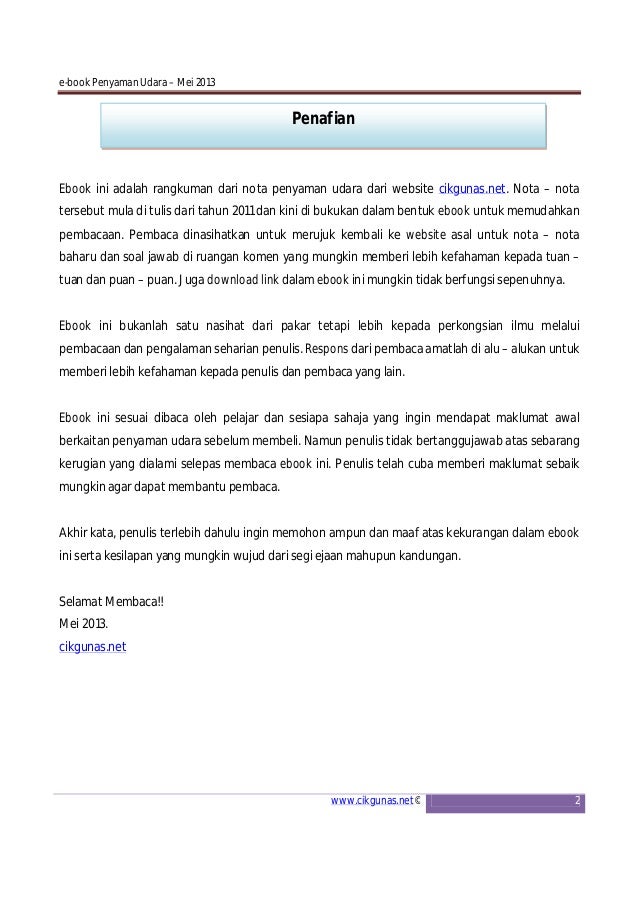 Penyaman Udara Et603 Electrical Maintenance And Repair