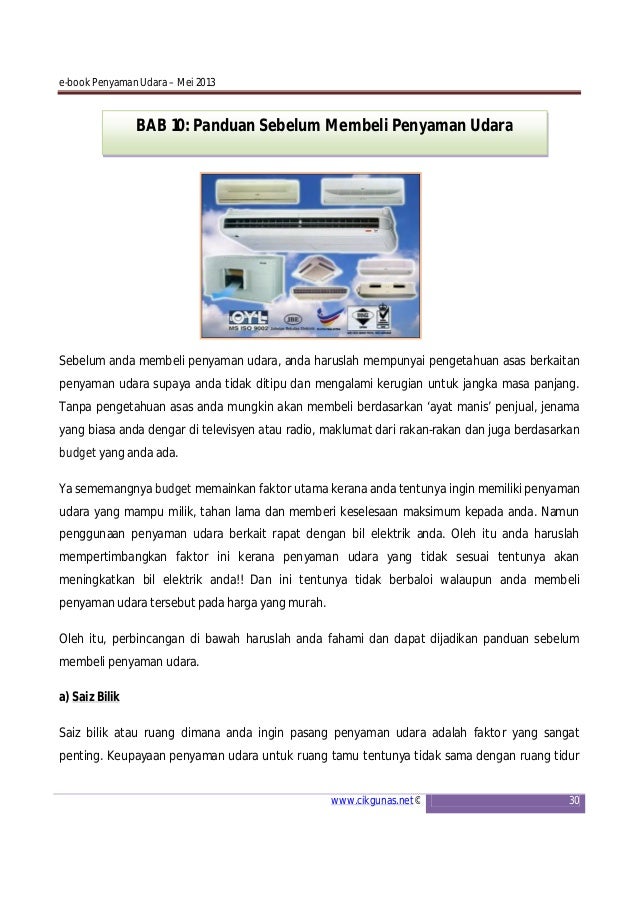 Penyaman Udara Et603 Electrical Maintenance And Repair