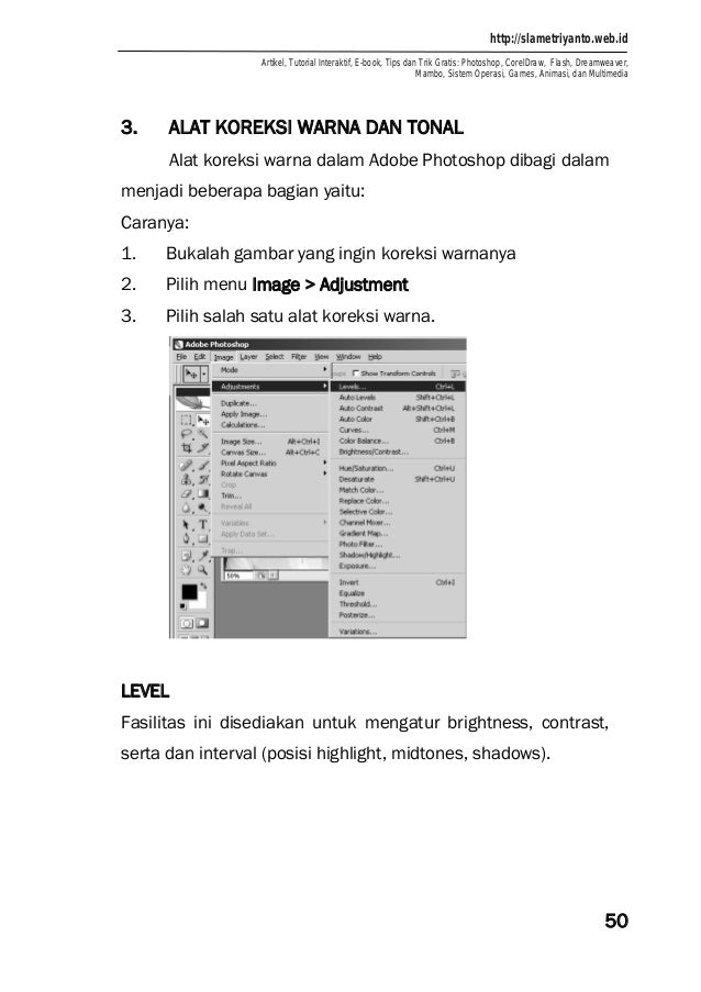 Ebook Praktikum Adobe Photoshop Cs2