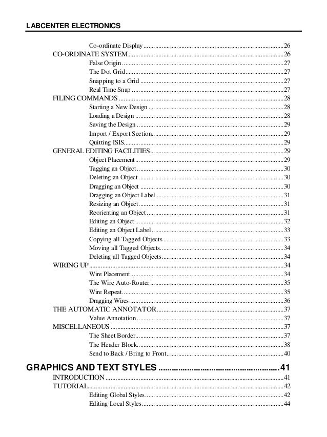 User Manual Proteus 8 User Manual Proteus 8