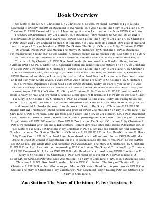 Ebook Read Online Zoo Station The Story Of Christiane F Epub Ebook Read Online Zoo Station The Story Of Christiane F Epub