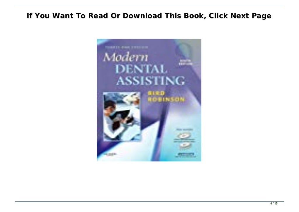 [Ebook] Reading Modern Dental Assisting Full PDF