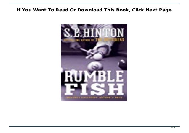 Ebook Rumble Fish Full Online Full