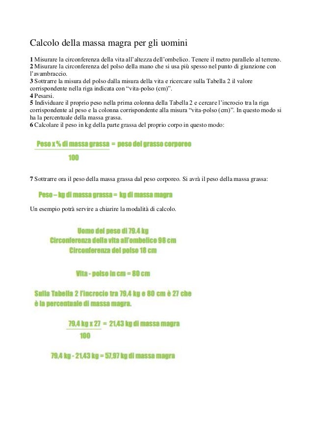 Calcolo Sulla Dieta Twenencharan Ga