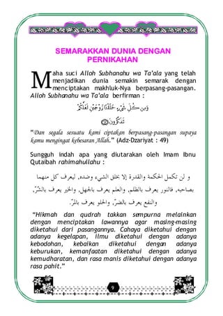 Hikmah beriman dengan sifat qudrah