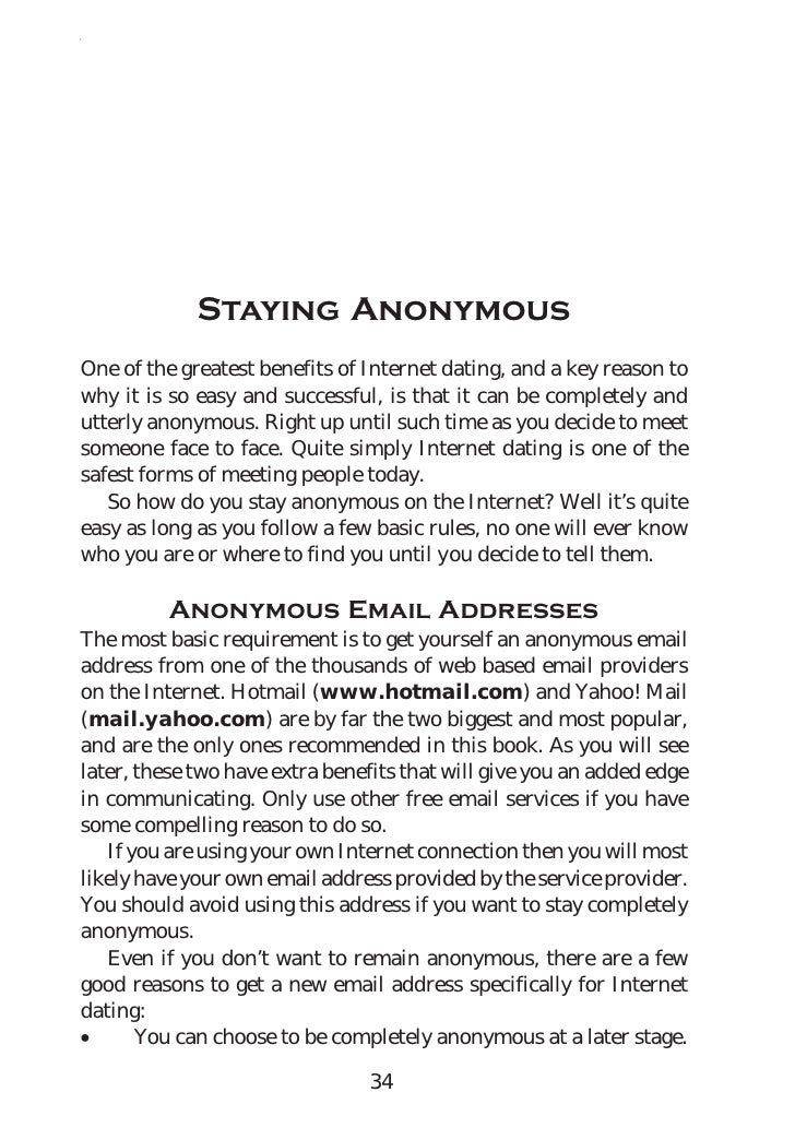 Art of online dating