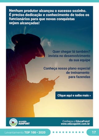 Levantamento TOP 100 • 2020 17
 