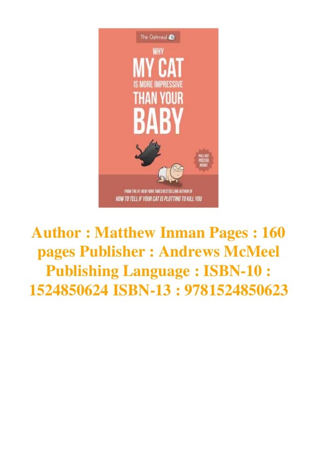 ( ebook ) Why My Cat Is More Impressive Than Your Baby