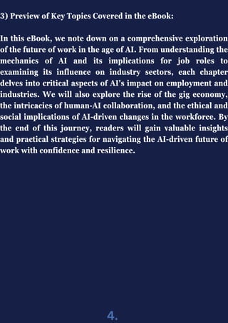 The Future of Work: How AI is Shaping Employment and Industries | PDF