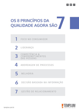 templum.com.br
OS 8 PRINCÍPIOS DA
QUALIDADE AGORA SÃO
7
 
