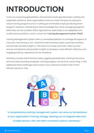 Comprehensive Guide to Training Management Systems (TMS) for ...