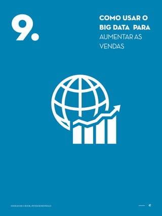 42ENDEAVOR.ORG.BR
Como usar o
Big Data PARA
AUMENTARAS
VENDAS
9.
42ENDEAVOR E-BOOK, PETER ROSENWALD
 