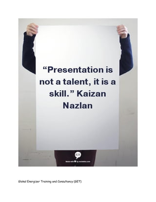 Glokal Energizer Training and Consultancy (GET)
 