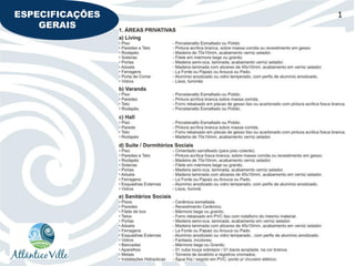 ESPECIFICAÇÕES   1
    GERAIS
 