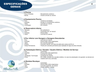 ESPECIFICAÇÕES   4
    GERAIS
 