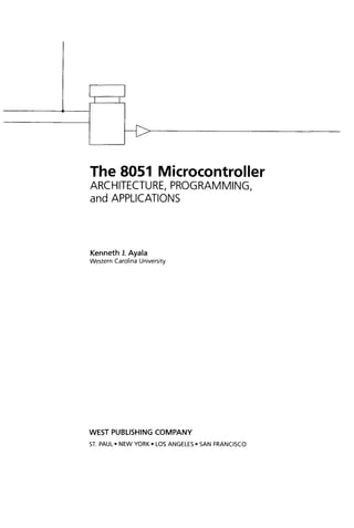 (Ebook) ayala   the 8051 microcontroller