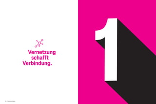 Brand Driven Progress 155
154 Brand Driven Progress
Vernetzung
schafft
Verbindung.
 