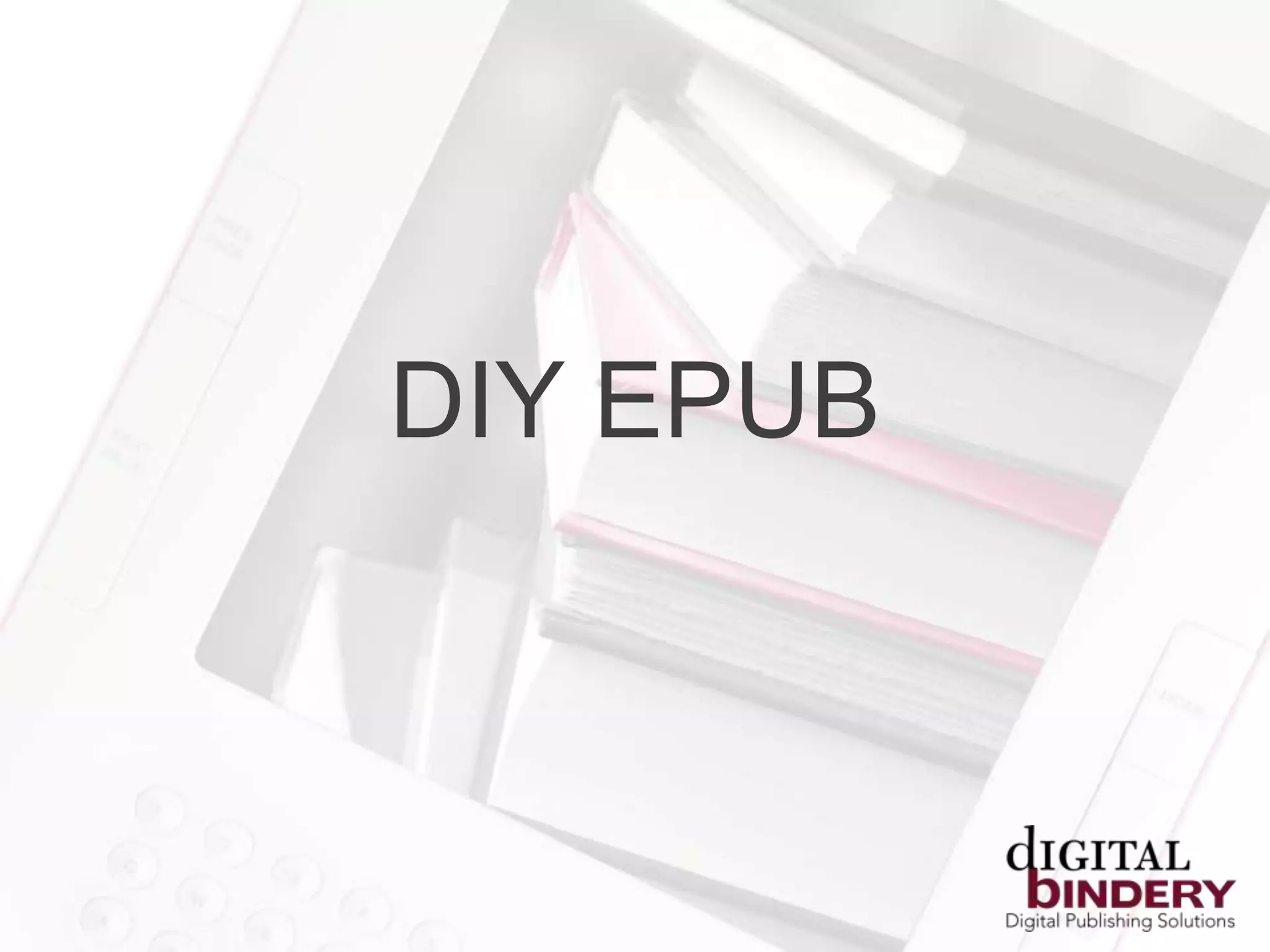 DIY EPUB
 