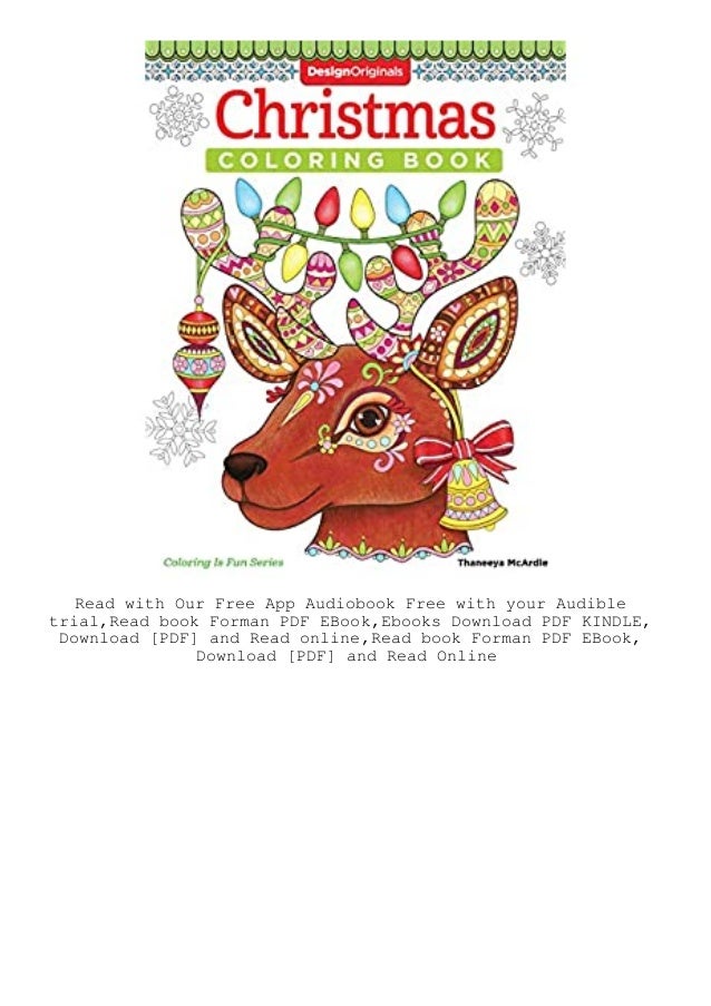 Download Ebook Christmas Coloring Book Coloring Is Fun Design Originals