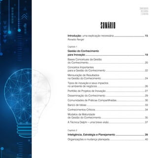 Conhecimento, inteligência e estratégia