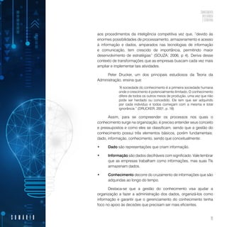 Conhecimento, inteligência e estratégia