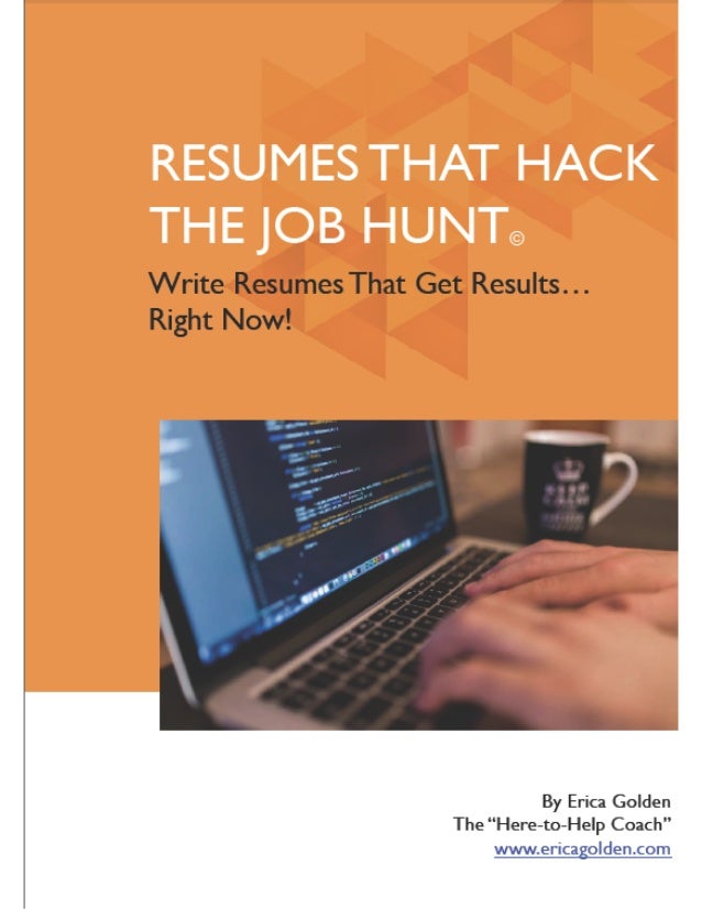 ebook resumes that hack the job hunt write resumes that get results resumes that get results