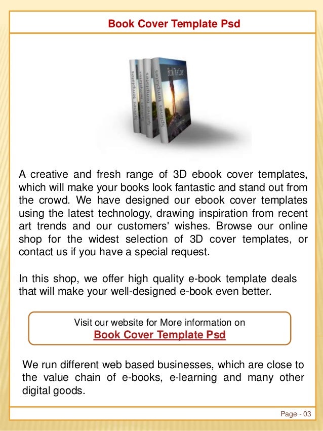ebook cover template