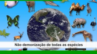 Não demonização de todas as espécies
Esta Foto de Autor Desconhecido está licenciado em CC BY
 