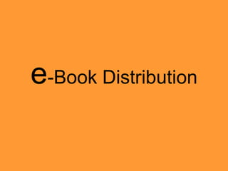 e -Book Distribution 