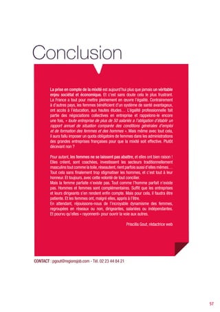 A PROPOS DE REGIONSjOB SAS

Réseau national leader de l’emploi et de la formation
sur Internet, RegionsJob.com accompagne les candi-
dats tout au long de leur vie professionnelle (emploi,
formation), les entreprises dans leur quotidien RH
(recrutement, formation) et les centres de formation
(référencement de stages, alternance). Véritables géné-
ralistes, les 8 sites RegionsJob.com s’adressent à tous
les candidats de niveau Bac à Bac +5, jeunes diplômés
ou expérimentés, dans tous les secteurs d’activité.
Les candidats accèdent gratuitement à des services
simples, complets et efficaces pour faire évoluer leur
carrière dans la région de leur choix et ainsi trouver un
équilibre entre vie professionnelle et privée. Aujourd’hui
plus de 25 000 offres d’emploi, de stage et de formation
sont proposées en ligne et disponibles sur les applica-
tions iPhone et Android.
Atypique sur le marché des JobBoards, RegionsJob
est en fait bien plus qu’un site emploi ! Précurseur
en matière de web 2.0 appliqué au monde du travail,
RegionsJob scrute, décrypte et innove pour ses utili-
sateurs en leur proposant des solutions vraiment utiles
pour booster sa recherche d’emploi, de formation ou
ses recrutements.
Avec plus de 4,9 millions de visites et 2,7 millions
visiteurs uniques chaque mois, RegionsJob.com est
le 1er réseau de gestion de carrière et de parcours
professionnel en France*.
Partenaire privilégié de l’ANDRH (Association Natio-
nale des Directeurs des Ressources Humaines),
RegionsJob s’implique auprès des professionnels des
RH et s’engage envers les candidats. RegionsJob est
aussi signataire de la Charte « A Compétence Egale »
pour le respect de l’éthique professionnelle dans
le recrutement.
RegionsJob SAS a comme actionnaires Le Télégramme,
Le Monde et Le Nouvel Observateur. En septembre
2007, la société s’est associée avec le Groupe Amaury
pour créer ParisJob SAS - éditeur du site ParisJob.com.
(* sources : Xiti – Sept. 2010 - OJD Janvier 2011).




                                                             57
 