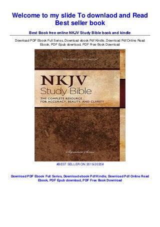 EbooKEpub]NKJV Study Biblekindle$