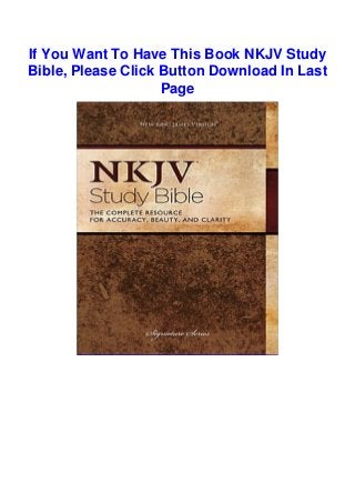 EbooKEpub]NKJV Study Biblekindle$