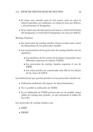 ¾º¾º ÌÁÈÇË ÈÊÇÌÇ ÇÄÇË ÊÇÍÌÁÆ ½¿
Ë Ü ×Ø ÙÒ ÒØÖ Ô Ö Ð Ö Ñ ÝÓÖ¸ Ô ÖÓ ÒÓ Ô Ö Ð
×Ù Ö ×Ô 
 
 ¸ ÒÓ Ø Ò Ö ÑÓ× Ò 
Ù ÒØ Ð ÖÙØ ÔÓÖ 
ØÓ¸
Ý ×
 ÖØ Ö ÑÓ× Ð Ø Ö Ñ º
Ë ÒÓ Ü ×Ø ÙÒ ÒØÖ Ô Ö Ð Ö Ñ ÝÓÖ Ó ×Ù Ö Ð ×Ø ÒÓ
Ð Ø Ö Ñ ¸ × Ö ÒÚ Ö Ð Ø Ö Ñ Ð ÖÙØ ÔÓÖ 
ØÓº
ÊÓÙØ Ò Ð ××Ð ××
ÄÓ× ÔÖÓØÓ
ÓÐÓ× ÖÓÙØ Ò 
Ð ××Ð ×× Ù ÖÓÒ 
Ö Ó× Ô Ö Ú Ø Ö
Ð × Ð Ñ Ø 
 ÓÒ × ÐÓ× ÔÖÓØÓ
ÓÐÓ× 
Ð ×× ÙÐº
Ä × 
 Ö 
Ø Ö ×Ø 
 × ÐÓ× ÔÖÓØÓ
ÓÐÓ× ÖÓÙØ Ò 
Ð ××Ð ×× ×ÓÒ Ð ×
× Ù ÒØ ×
• ÄÓ× ÒØ Ö 
 × ÐÓ× ÖÓÙØ Ö× Ð Ñ ×Ñ Ö ÔÙ Ò Ø Ò Ö
Ö ÒØ × Ñ ×
 Ö × ×Ù Ö ´ÎÄËÅµº
• ÄÓ× ÔÖÓØÓ
ÓÐÓ× ÖÓÙØ Ò 
Ð ××Ð ×× ×ÓÔÓÖØ Ò Ð Ù×Ó
Á Êº
• Ä × ÖÙØ × ÔÙ Ò × Ö ×ÙÑ Ö Þ × Ñ × ÐÐ ÐÓ× Ð Ñ Ø ×
Ð × 
Ð × × Á Æ º
Ä × Ð Ñ Ø 
 ÓÒ × ÕÙ ÕÙ Ò Ô Ø ÒØ × Ò ÐÓ× ÔÖÓØÓ
ÓÐÓ× 
Ð ×× ÙÐ ×ÓÒ
ÍØ Ð Þ 
 Ò Ò 
 ÒØ Ð ×Ô 
 Ó Ö 

 ÓÒ Ñ ÒØÓº
ÆÓ × ÔÓ× Ð Ð ÙØ Ð Þ 
 Ò ÎÄËÅº
Ä ÒÓ ÙØ Ð Þ 
 Ò ÎÄËÅ ÔÖÓÚÓ
 ÕÙ ÒÓ × ÔÓ× Ð 
 Ö Ö
Ø Ð × ÖÓÙØ Ò ÑÙÝ Ö Ò ×¸ Ý ÕÙ × ØÙÖ Ö Ò Ð ØÖ 
Ó
Ð × Ö ×º
ÄÓ× ÔÖÓØÓ
ÓÐÓ× ÖÓÙØ Ò 
Ð ××Ð ×× ×ÓÒ
ÇËÈ º
Á ÊÈº
 