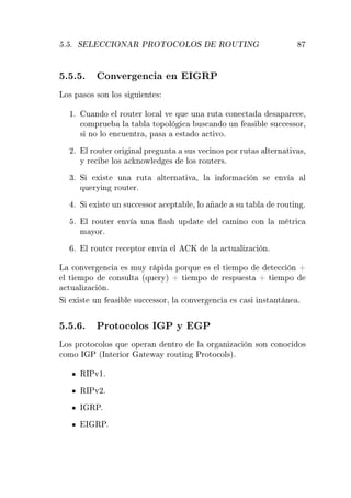 º º Ë Ä ÁÇÆ Ê ÈÊÇÌÇ ÇÄÇË ÊÇÍÌÁÆ
º º º ÓÒÚ Ö Ò
 Ò Á ÊÈ
ÄÓ× Ô ×Ó× ×ÓÒ ÐÓ× × Ù ÒØ ×
½º Ù Ò Ó Ð ÖÓÙØ Ö ÐÓ
 Ð Ú ÕÙ ÙÒ ÖÙØ 
ÓÒ 
Ø × Ô Ö 
 ¸

ÓÑÔÖÙ Ð Ø Ð ØÓÔÓÐ 
 Ù×
 Ò Ó ÙÒ × Ð ×Ù

 ××ÓÖ¸
× ÒÓ ÐÓ Ò
Ù ÒØÖ ¸ Ô × ×Ø Ó 
Ø ÚÓº
¾º Ð ÖÓÙØ Ö ÓÖ Ò Ð ÔÖ ÙÒØ ×Ù× Ú 
 ÒÓ× ÔÓÖ ÖÙØ × ÐØ ÖÒ Ø Ú ×¸
Ý Ö 
 ÐÓ× 
 ÒÓÛÐ × ÐÓ× ÖÓÙØ Ö×º
¿º Ë Ü ×Ø ÙÒ ÖÙØ ÐØ ÖÒ Ø Ú ¸ Ð Ò ÓÖÑ 
 Ò × ÒÚ Ð
ÕÙ ÖÝ Ò ÖÓÙØ Öº
º Ë Ü ×Ø ÙÒ ×Ù

 ××ÓÖ 
 ÔØ Ð ¸ ÐÓ ×Ù Ø Ð ÖÓÙØ Ò º
º Ð ÖÓÙØ Ö ÒÚ ÙÒ × ÙÔ Ø Ð 
 Ñ ÒÓ 
ÓÒ Ð Ñ ØÖ 
Ñ ÝÓÖº
º Ð ÖÓÙØ Ö Ö 
 ÔØÓÖ ÒÚ Ð Ã Ð 
ØÙ Ð Þ 
 Òº
Ä 
ÓÒÚ Ö Ò
 × ÑÙÝ Ö Ô ÔÓÖÕÙ × Ð Ø ÑÔÓ Ø 

 Ò ·
Ð Ø ÑÔÓ 
ÓÒ×ÙÐØ ´ÕÙ ÖÝµ · Ø ÑÔÓ Ö ×ÔÙ ×Ø · Ø ÑÔÓ

ØÙ Ð Þ 
 Òº
Ë Ü ×Ø ÙÒ × Ð ×Ù

 ××ÓÖ¸ Ð 
ÓÒÚ Ö Ò
 × 
 × Ò×Ø ÒØ Ò º
º º º ÈÖÓØÓ
ÓÐÓ× Á È Ý È
ÄÓ× ÔÖÓØÓ
ÓÐÓ× ÕÙ ÓÔ Ö Ò ÒØÖÓ Ð ÓÖ Ò Þ 
 Ò ×ÓÒ 
ÓÒÓ
 Ó×

ÓÑÓ Á È ´ÁÒØ Ö ÓÖ Ø Û Ý ÖÓÙØ Ò ÈÖÓØÓ
ÓÐ×µº
ÊÁÈÚ½º
ÊÁÈÚ¾º
Á ÊÈº
Á ÊÈº
 