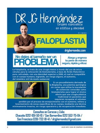 JULIO 2015 | GUÍA DE COMPRAS | ELUNIVERSAL2