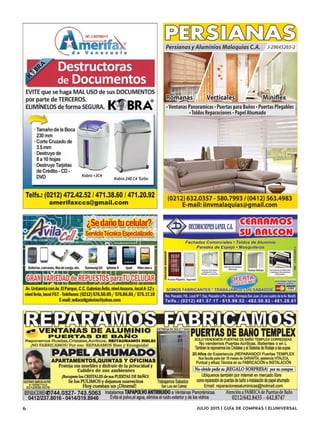 JULIO 2015 | GUÍA DE COMPRAS | ELUNIVERSAL6