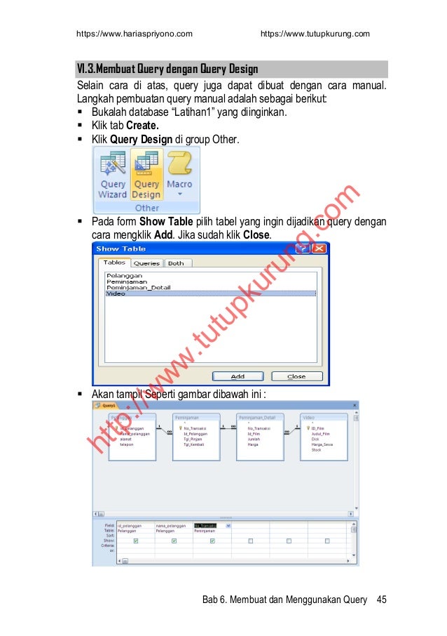 Belajar Microsoft Access 2007