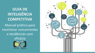 GUIA DE
INTELIGÊNCIA
COMPETITIVA
Manual prático para
monitorar concorrentes
e tendências com
eficácia
 