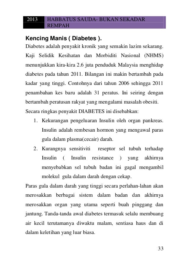 Habbatus Sauda Bukan Sekadar Rempah