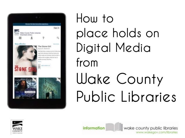 wake county public library