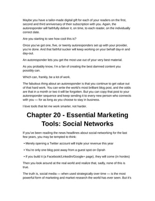 E book how to attract traffic, engage an audience, and convert fans into customers!