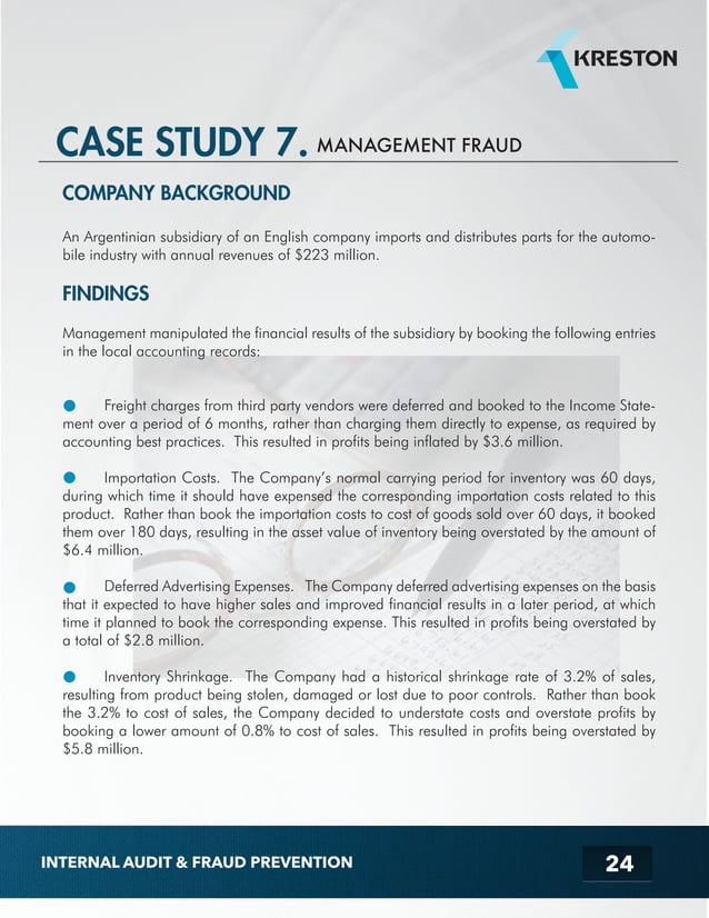 Ebook audit case study