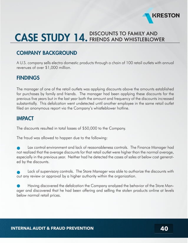 Ebook audit case study