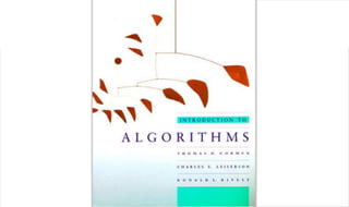 Ebook  intro to algorithms cormen rivest