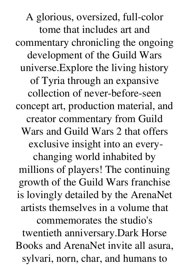 guild wars 2 artbook pdf guild wars 2 artbook pdf