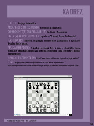 Aulas de xadrez desenvolvem habilidades – Snooker Bahia