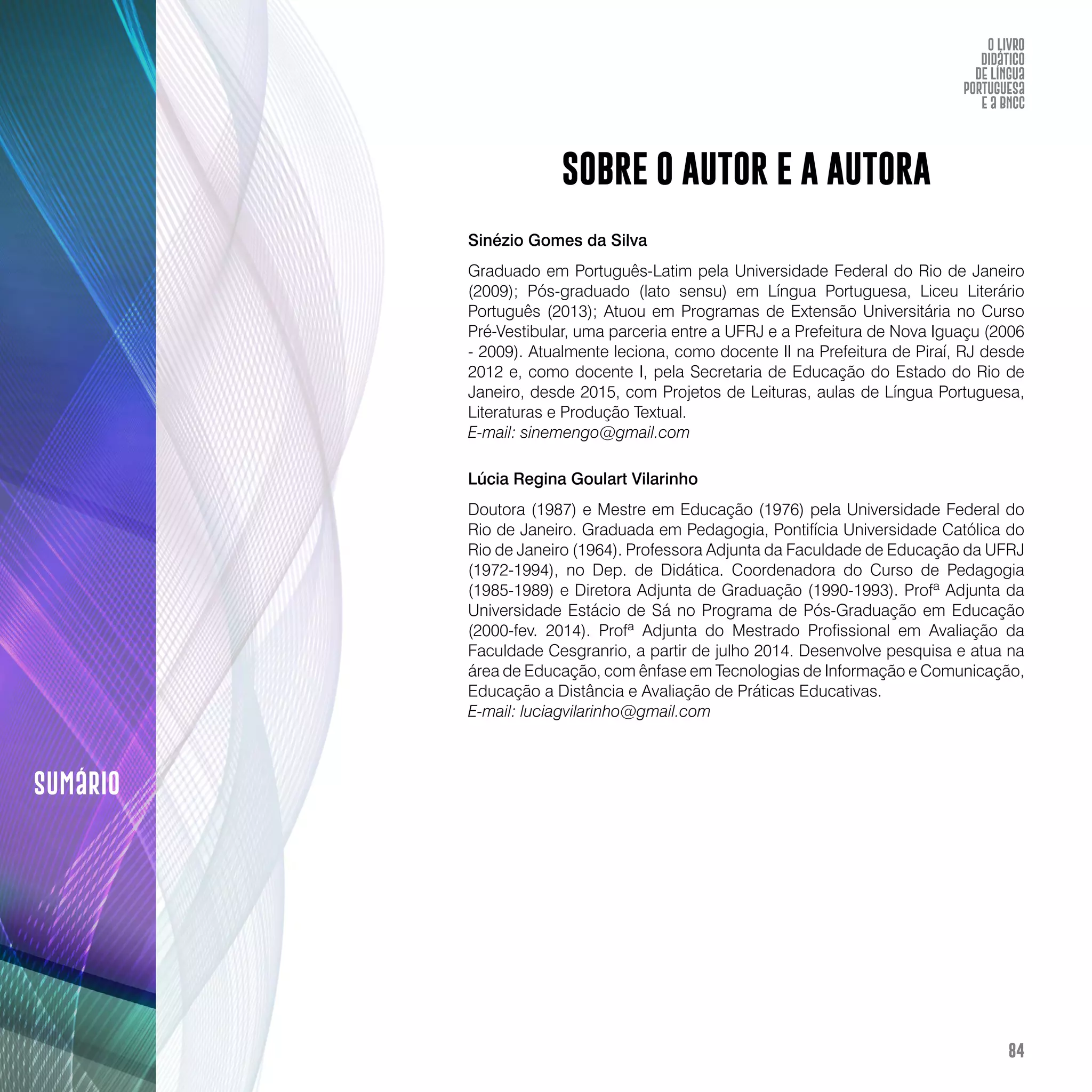 O livro didático de Língua Portuguesa e a BNCC: construção de instrumento avaliativo